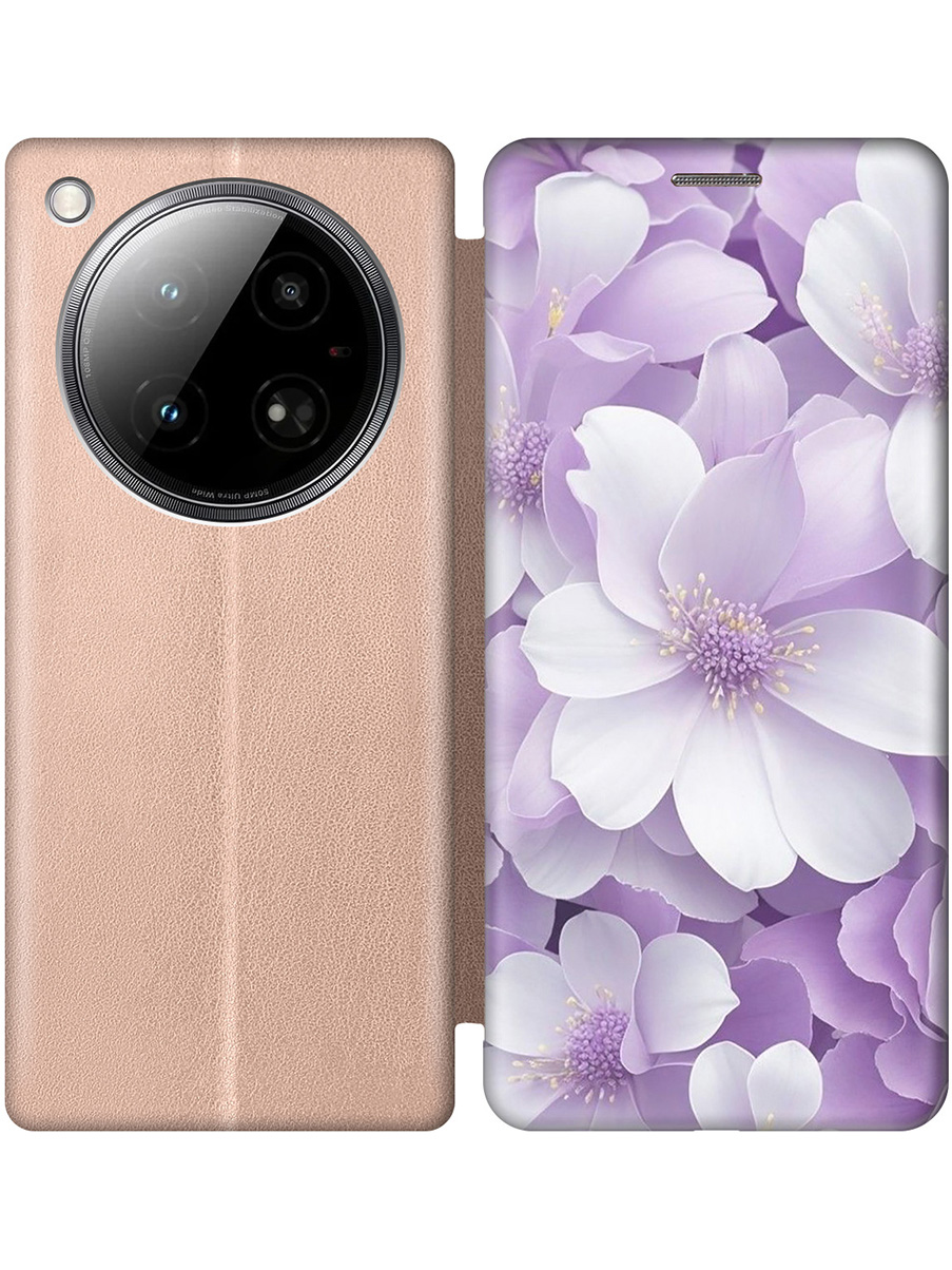Чехол-книжка на Infinix Zero 40 4G с принтом "Бело-фиолетовые цветы" золотой, Золотистый;белый;фиолетовый, 786722321
Чехол-книжка на Infinix Zero 40 4G с принтом "Бело-фиолетовые цветы" золотой, Золотистый;белый;фиолетовый, 786722321