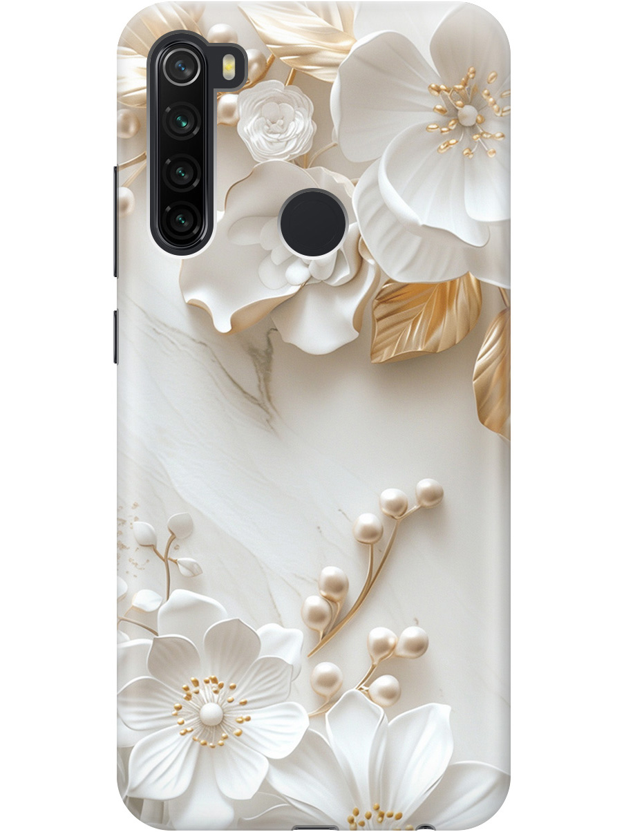 Силиконовый чехол на Xiaomi Redmi Note 8T с принтом "Бело-золотые цветы", Золотистый;белый;прозрачный, 722349023
Силиконовый чехол на Xiaomi Redmi Note 8T с принтом "Бело-золотые цветы", Золотистый;белый;прозрачный, 722349023