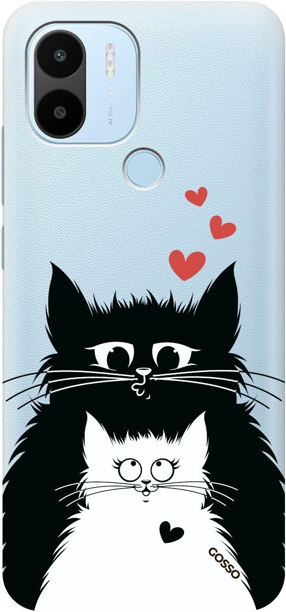 Чехол на Xiaomi Redmi A1+ с 3D принтом "Cats in Love" прозрачный, Прозрачный;белый, 158135
Чехол на Xiaomi Redmi A1+ с 3D принтом "Cats in Love" прозрачный, Прозрачный;белый, 158135
