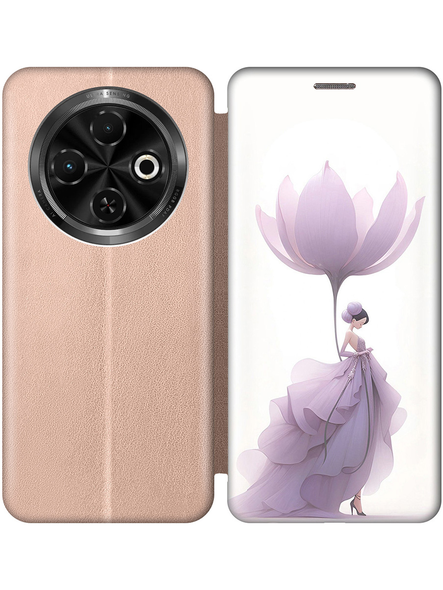 Чехол-книжка на Tecno Spark 30C с принтом "Цветочная девушка" золотой, Золотистый;белый;фиолетовый, 786716322
Чехол-книжка на Tecno Spark 30C с принтом "Цветочная девушка" золотой, Золотистый;белый;фиолетовый, 786716322