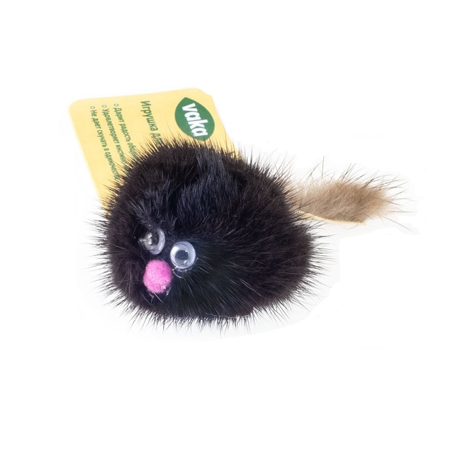 Игрушка для кошек VAKA Зверек из норки, погремушка, разноцветный, натуральная норка, 4 см
Игрушка для кошек VAKA Зверек из норки, погремушка, разноцветный, натуральная норка, 4 см
