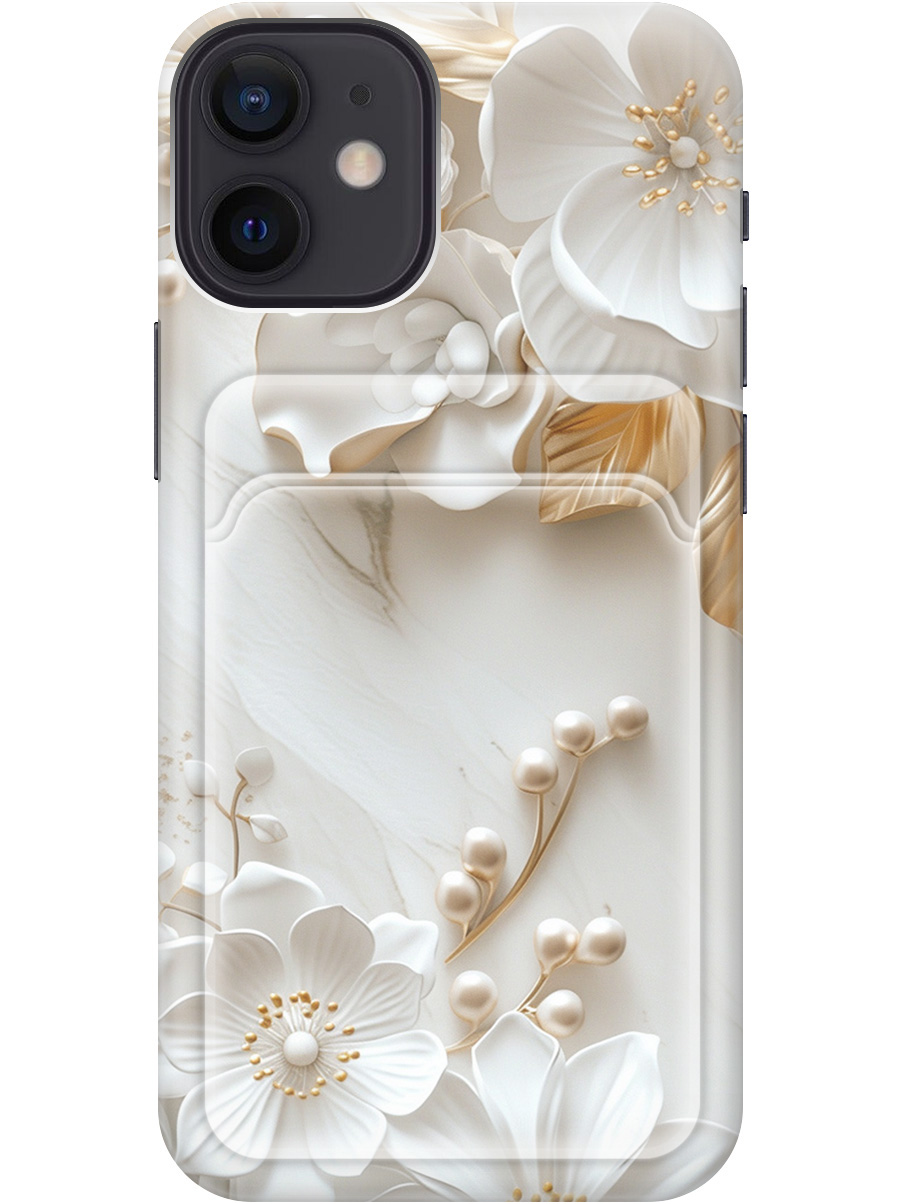 Силиконовый чехол на Apple iPhone 12 Mini с принтом с карманом для карты 819539, Золотистый;белый;прозрачный, 723374023
Силиконовый чехол на Apple iPhone 12 Mini с принтом с карманом для карты 819539, Золотистый;белый;прозрачный, 723374023