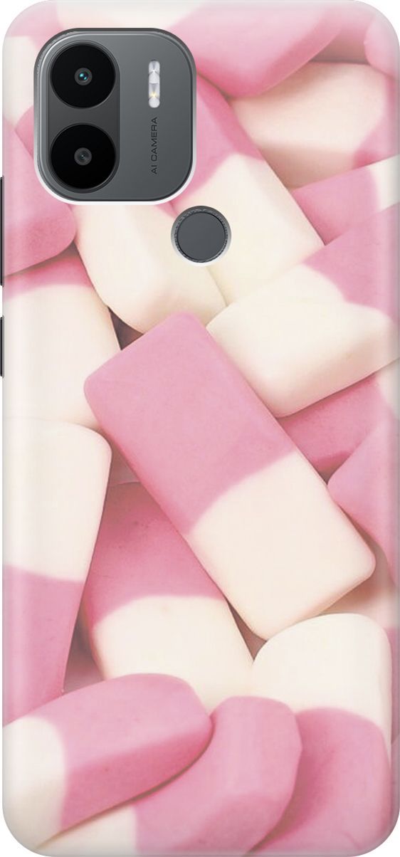 Чехол на Xiaomi Redmi A1+ с принтом "Бело-розовые мармеладки", Белый;розовый, 158133 
Чехол на Xiaomi Redmi A1+ с принтом "Бело-розовые мармеладки", Белый;розовый, 158133