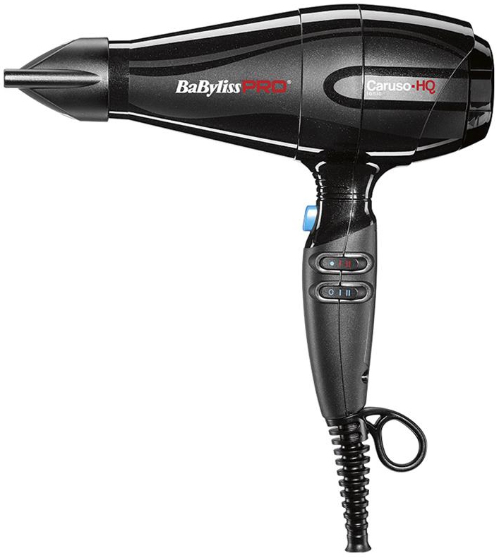 Фен BaByliss Pro Caruso-HQ BAB6970IE Ionic (Италия), 2400 Вт, 2 насадки,с ионизацией, черн
Фен BaByliss Pro Caruso-HQ BAB6970IE Ionic (Италия), 2400 Вт, 2 насадки,с ионизацией, черн