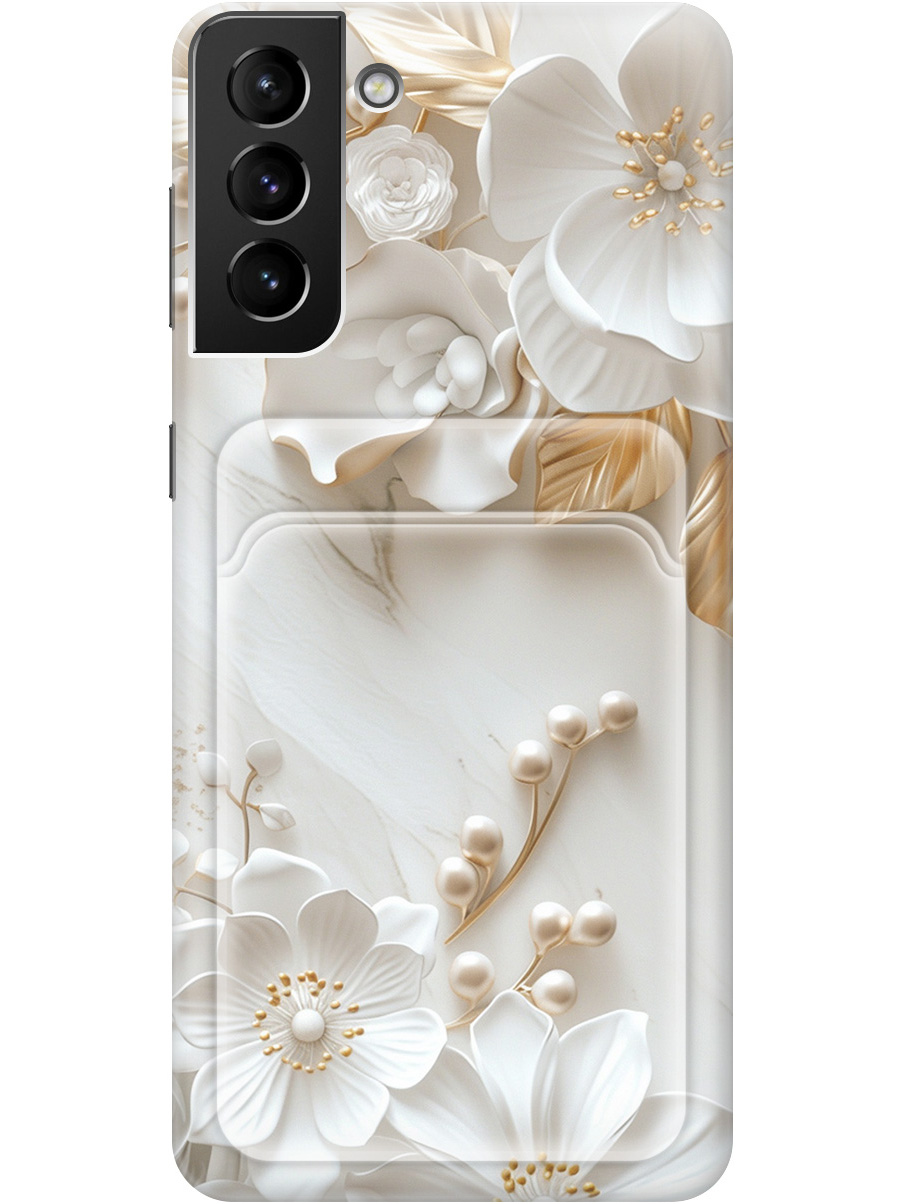 Силиконовый чехол на Samsung Galaxy S21+ с принтом с карманом для карты 819451, Золотистый;белый;прозрачный, 724127523
Силиконовый чехол на Samsung Galaxy S21+ с принтом с карманом для карты 819451, Золотистый;белый;прозрачный, 724127523