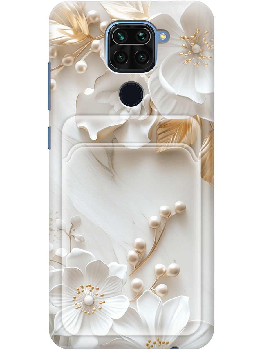 Силиконовый чехол на Xiaomi Redmi Note 9 с принтом с карманом для карты 819393, Золотистый;белый;прозрачный, 723101323
Силиконовый чехол на Xiaomi Redmi Note 9 с принтом с карманом для карты 819393, Золотистый;белый;прозрачный, 723101323