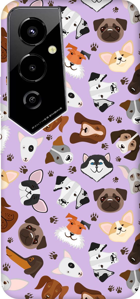 Чехол на Tecno Pova 4 Pro с принтом "Dogs Pattern" сиреневый, Фиолетовый;коричневый, 158116
Чехол на Tecno Pova 4 Pro с принтом "Dogs Pattern" сиреневый, Фиолетовый;коричневый, 158116