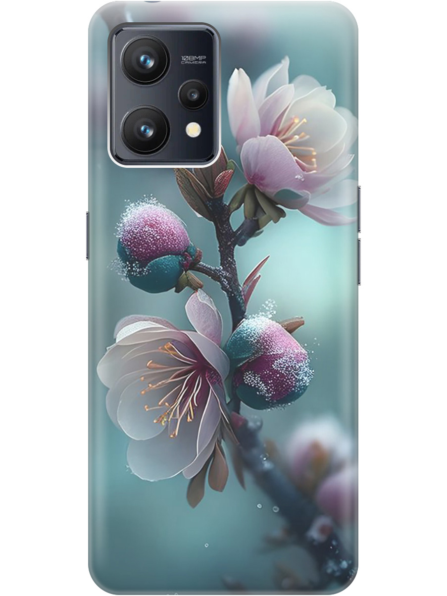 Силиконовый чехол на Realme 9 с рисунком "Распускающиеся бутоны", Белый;голубой, 20000164
Силиконовый чехол на Realme 9 с рисунком "Распускающиеся бутоны", Белый;голубой, 20000164
