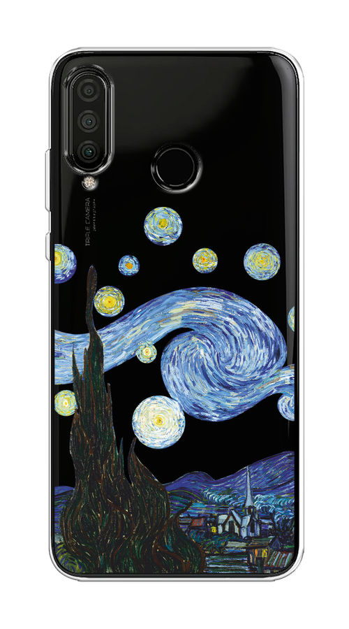 Чехол на Huawei P30 Lite, Honor 20S/20 Lite 2020 "Ночь Ван Гога", Голубой;синий;черный, 610750-1
Чехол на Huawei P30 Lite, Honor 20S/20 Lite 2020 "Ночь Ван Гога", Голубой;синий;черный, 610750-1