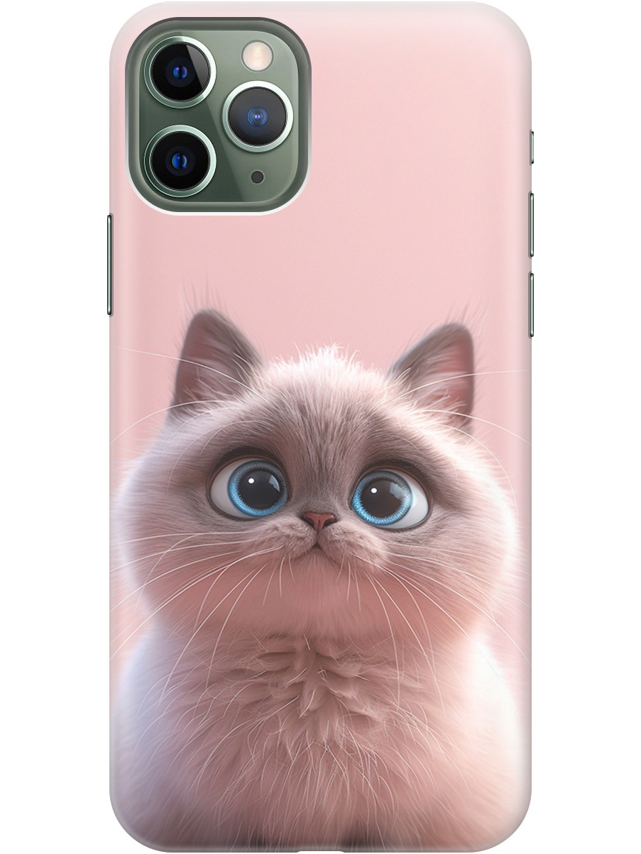 Силиконовый чехол на Apple iPhone 11 Pro с принтом "Милейший котик", Прозрачный;розовый;серый, 721799611
Силиконовый чехол на Apple iPhone 11 Pro с принтом "Милейший котик", Прозрачный;розовый;серый, 721799611