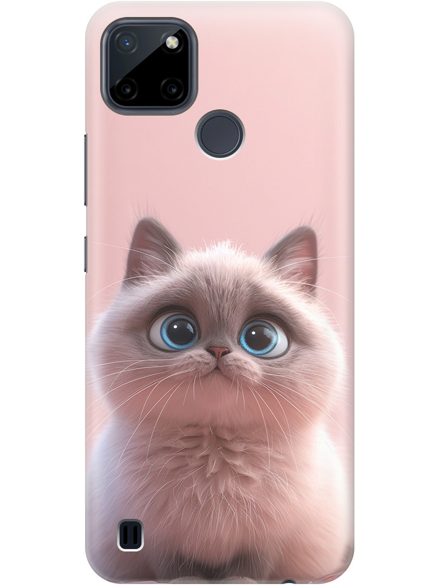 Силиконовый чехол на Realme C21Y с принтом "Милейший котик", Прозрачный;розовый;серый, 735001111
Силиконовый чехол на Realme C21Y с принтом "Милейший котик", Прозрачный;розовый;серый, 735001111