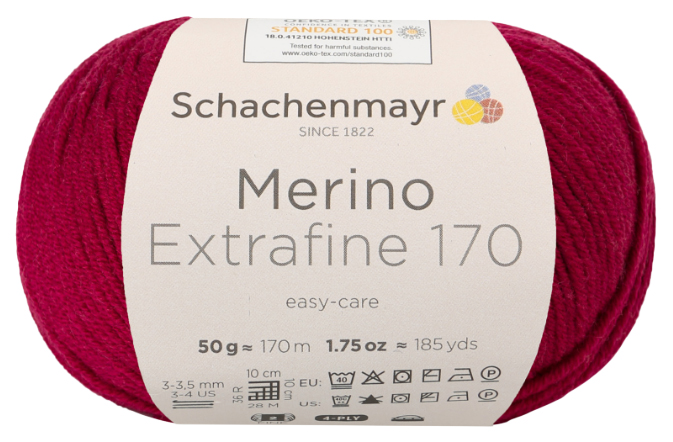 Пряжа Schachenmayr 9807551 Merino Extrafine 170 (00042, love), Бордовый, Merino Extrafine 170
Пряжа Schachenmayr 9807551 Merino Extrafine 170 (00042, love), Бордовый, Merino Extrafine 170