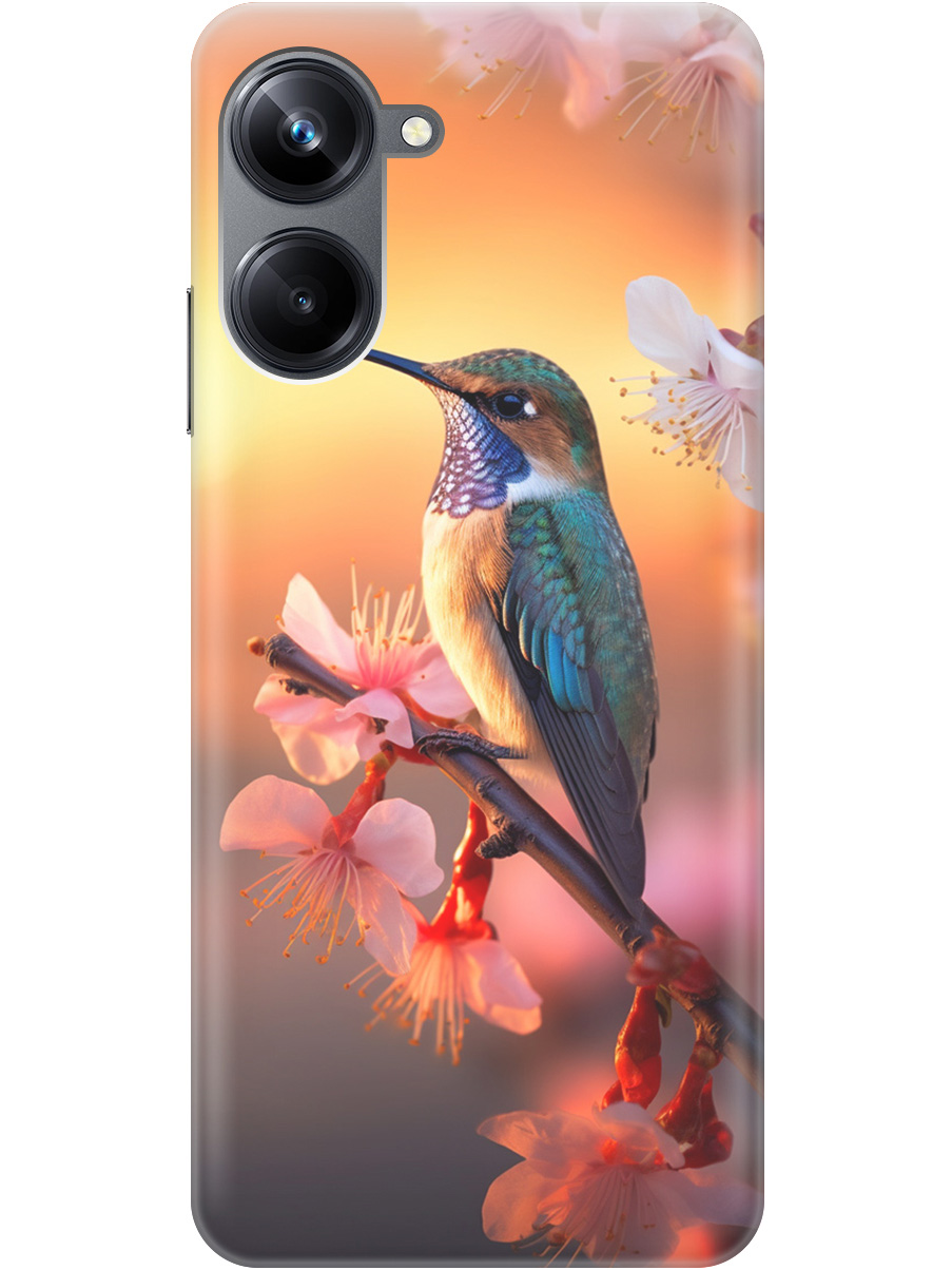Силиконовый чехол на Realme 10 Pro с рисунком "Птичка и закат", Желтый;красный, 20000303
Силиконовый чехол на Realme 10 Pro с рисунком "Птичка и закат", Желтый;красный, 20000303