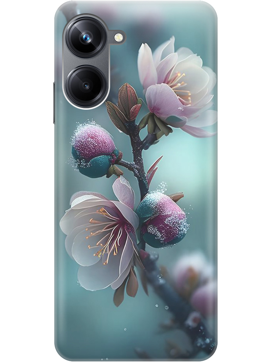 Силиконовый чехол на Realme 10 Pro с рисунком "Распускающиеся бутоны", Белый;голубой, 20000303
Силиконовый чехол на Realme 10 Pro с рисунком "Распускающиеся бутоны", Белый;голубой, 20000303