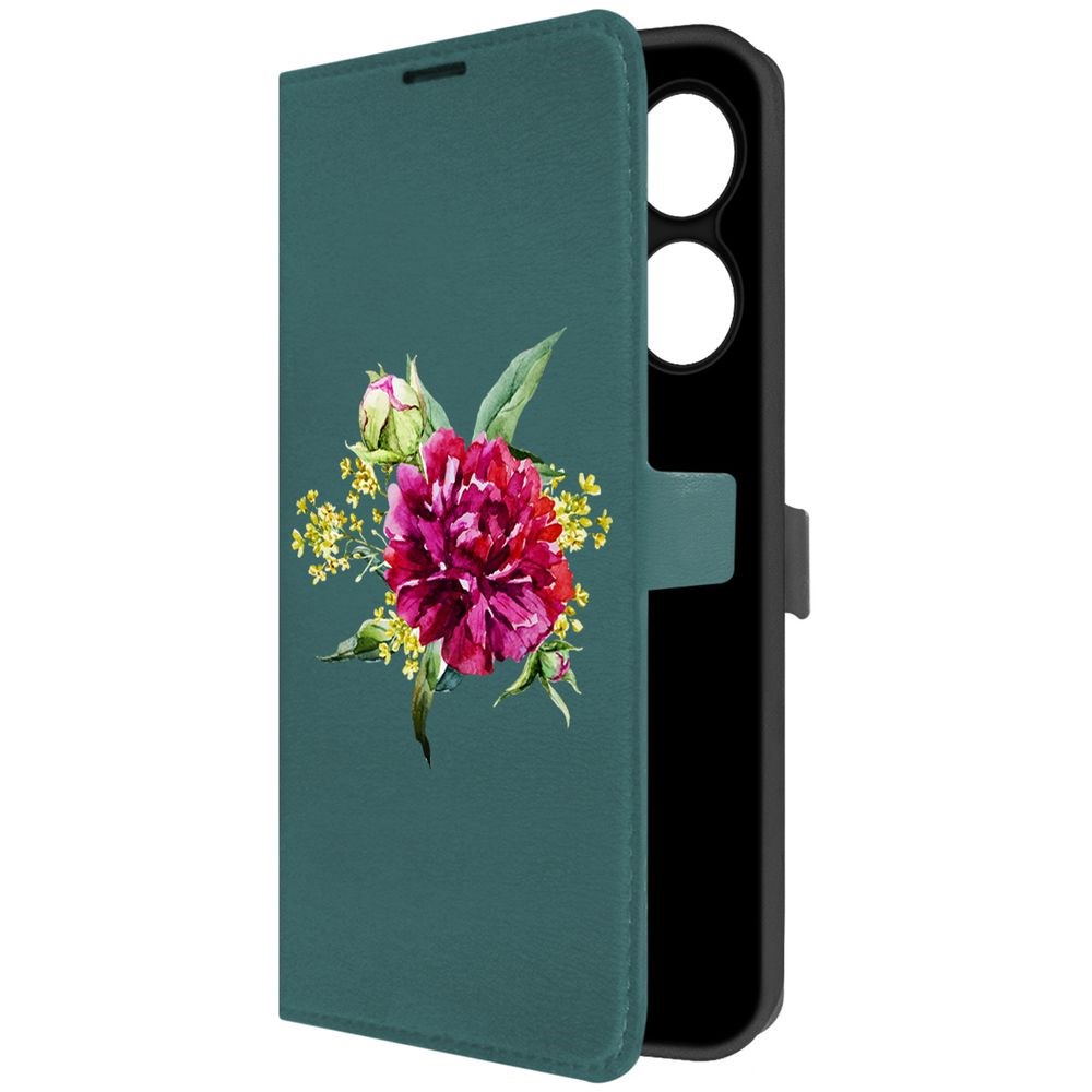 Чехол-книжка Krutoff Eco Book для TECNO Spark Go 2024 Цветочная акварель (зелёный опал), Зеленый
Чехол-книжка Krutoff Eco Book для TECNO Spark Go 2024 Цветочная акварель (зелёный опал), Зеленый