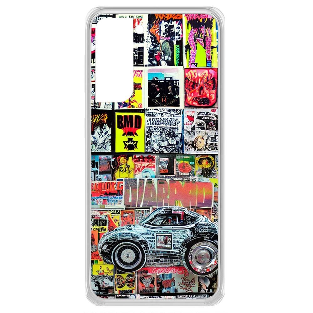 Чехол-накладка Krutoff Clear Case Автопамфлет для Samsung Galaxy S21 (G991), Прозрачный
Чехол-накладка Krutoff Clear Case Автопамфлет для Samsung Galaxy S21 (G991), Прозрачный