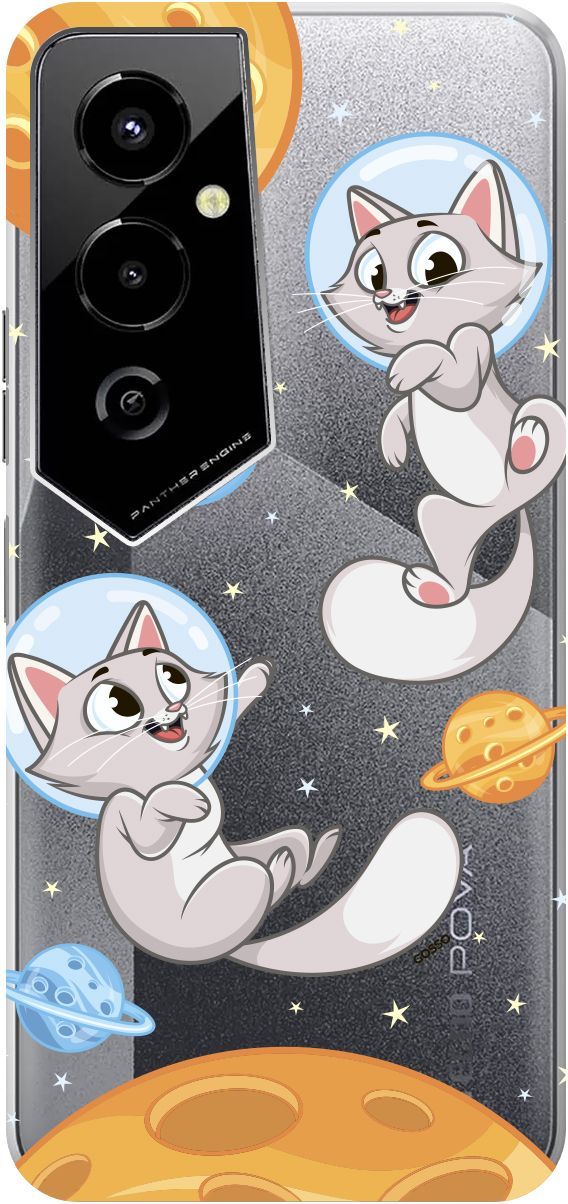 Чехол на Tecno Pova 4 Pro с 3D принтом "CosmoCats" прозрачный, Прозрачный;оранжевый, 158095
Чехол на Tecno Pova 4 Pro с 3D принтом "CosmoCats" прозрачный, Прозрачный;оранжевый, 158095