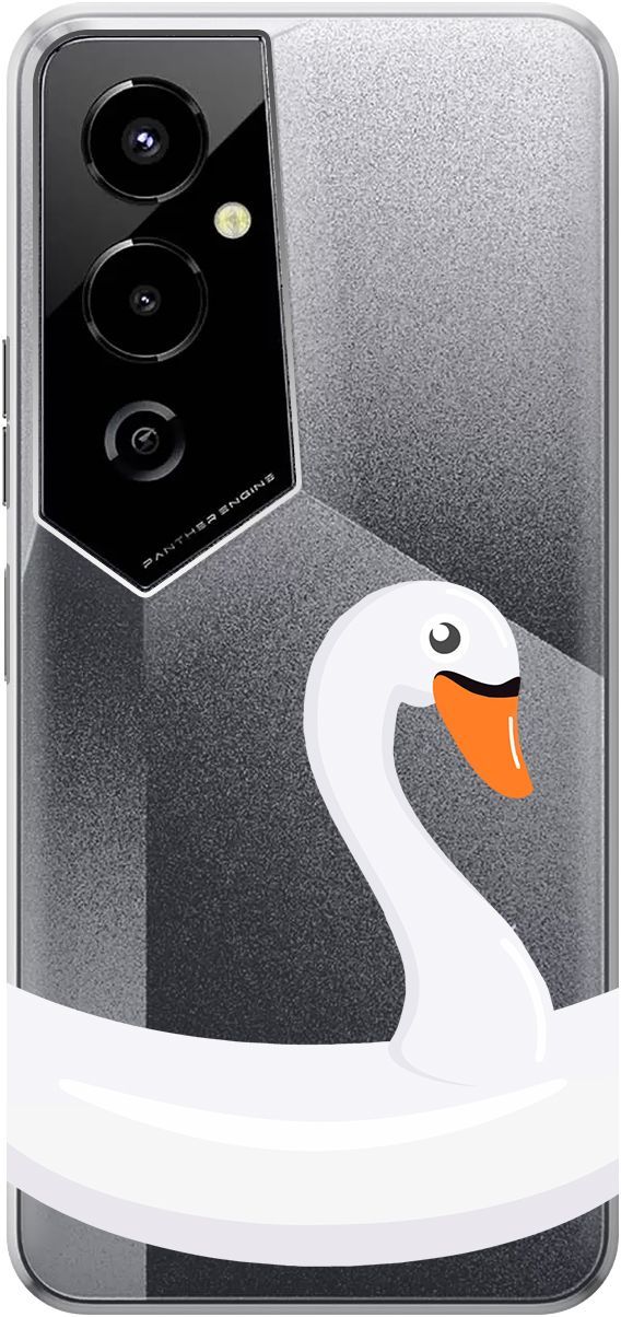 Чехол на Tecno Pova 4 Pro с 3D принтом "Swan Swim Ring" прозрачный, Прозрачный;белый, 158094
Чехол на Tecno Pova 4 Pro с 3D принтом "Swan Swim Ring" прозрачный, Прозрачный;белый, 158094