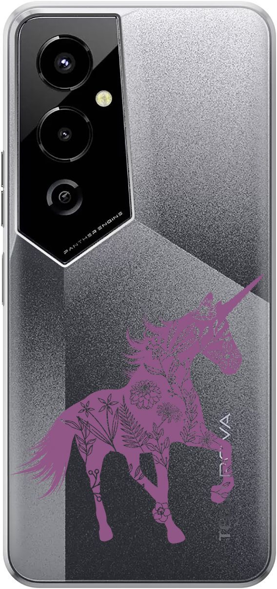 Чехол на Tecno Pova 4 Pro с 3D принтом "Floral Unicorn" прозрачный, Прозрачный;фиолетовый, 158094
Чехол на Tecno Pova 4 Pro с 3D принтом "Floral Unicorn" прозрачный, Прозрачный;фиолетовый, 158094