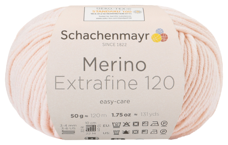 Пряжа Schachenmayr 9807552 Merino Extrafine 120 (00124, teint), Розовый, Merino Extrafine 120
Пряжа Schachenmayr 9807552 Merino Extrafine 120 (00124, teint), Розовый, Merino Extrafine 120