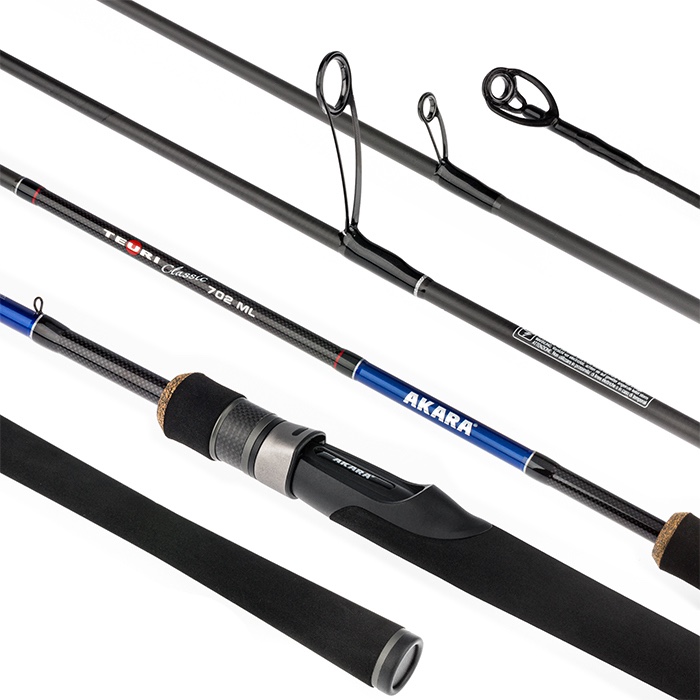 Спиннинг штекерный угольный 2 колена Akara Teuri Classic ML802 TX-30 (5,5-17,5) 2,44 м, Teuri Classic ML802 TX-30
Спиннинг штекерный угольный 2 колена Akara Teuri Classic ML802 TX-30 (5,5-17,5) 2,44 м, Teuri Classic ML802 TX-30