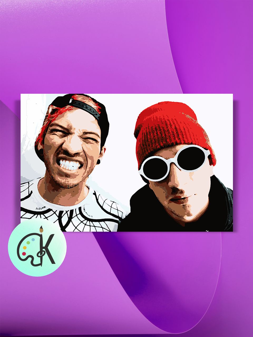 Картина по номерам на холсте Культура Цвета Twenty One Pilots, 40 х 60 см, Twenty One Pilots
Картина по номерам на холсте Культура Цвета Twenty One Pilots, 40 х 60 см, Twenty One Pilots