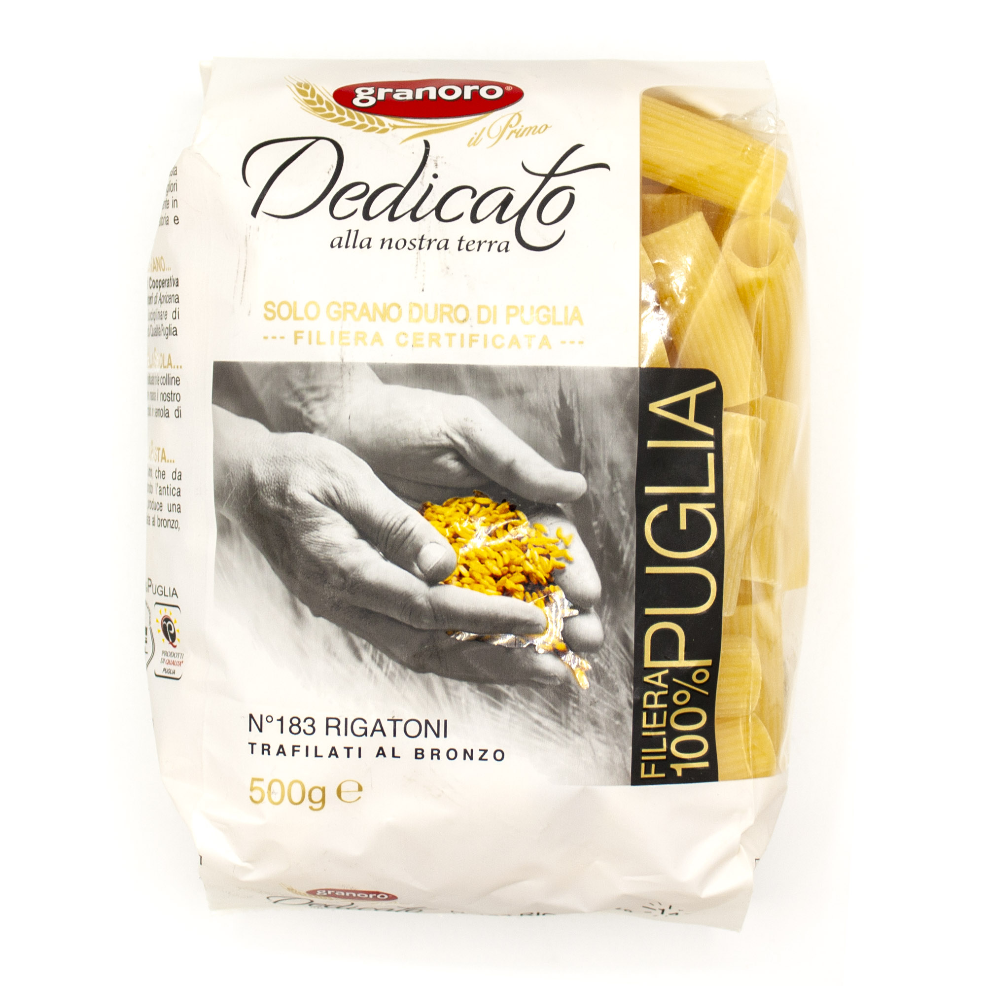 Макаронные изделия Granoro Dedicato Ригатони №183 500 г
Макаронные изделия Granoro Dedicato Ригатони №183 500 г