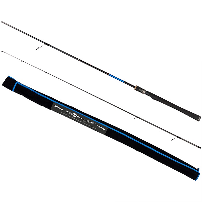 Спиннинг штекерный угольный 2 колена Akara Teuri Classic M702 TX-30 (8-24,5) 2,1 м, Teuri Classic
Спиннинг штекерный угольный 2 колена Akara Teuri Classic M702 TX-30 (8-24,5) 2,1 м, Teuri Classic