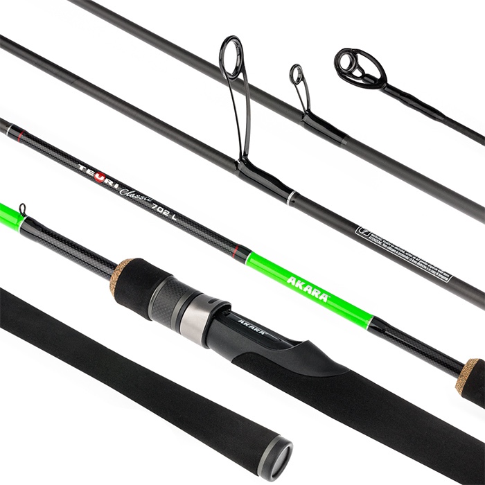 Спиннинг штекерный угольный 2 колена Akara Teuri Classic L702 TX-30 (3,5-12) 2,1 м, Teuri Classic L702 TX-30
Спиннинг штекерный угольный 2 колена Akara Teuri Classic L702 TX-30 (3,5-12) 2,1 м, Teuri Classic L702 TX-30