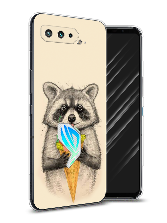 Чехол Awog на Asus ROG Phone 5 "Енот с мороженым", Бежевый;серый, 44250-10
Чехол Awog на Asus ROG Phone 5 "Енот с мороженым", Бежевый;серый, 44250-10