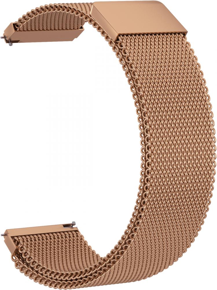 Ремешок металлический GSMIN Milanese Loop 20 для Garmin VivoActive 3 (Розовое золото), Ремешок металлический GSMIN Milanese Loop 20 для Garmin VivoActive 3
Ремешок металлический GSMIN Milanese Loop 20 для Garmin VivoActive 3 (Розовое золото), Ремешок металлический GSMIN Milanese Loop 20 для Garmin VivoActive 3