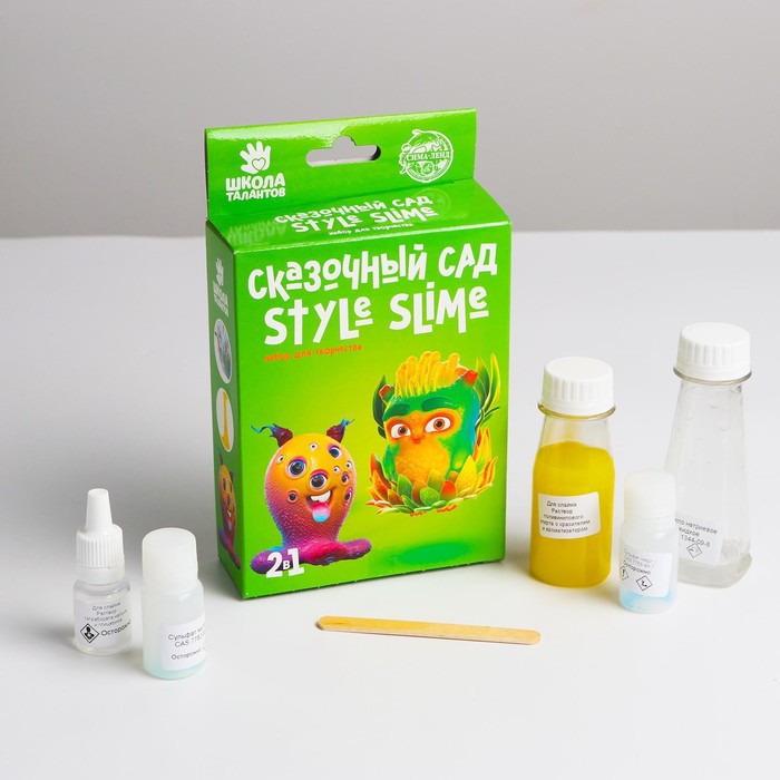 Набор юного химика Школа талантов 2 в 1, Style slime и Сказочный сад, наклейка, коробке, 2 в 1, Style slime и Сказочный сад, наклейка, в коробке
Набор юного химика Школа талантов 2 в 1, Style slime и Сказочный сад, наклейка, коробке, 2 в 1, Style slime и Сказочный сад, наклейка, в коробке