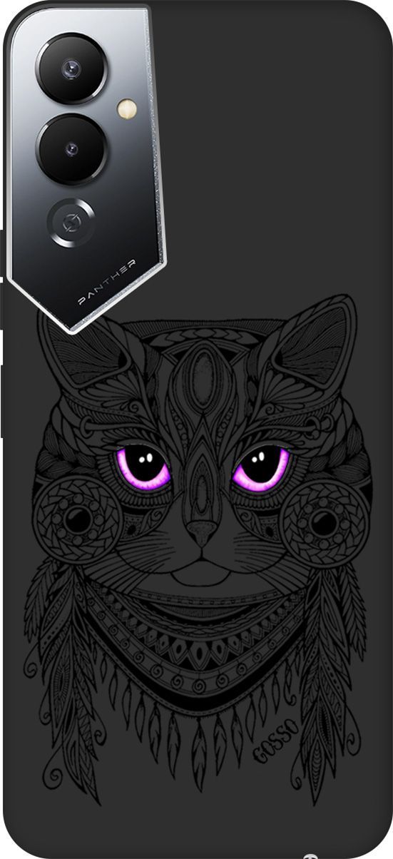 Матовый Soft Touch Чехол на Tecno Pova 4 с 3D принтом "Grand Cat" черный, Черный;розовый, 158054
Матовый Soft Touch Чехол на Tecno Pova 4 с 3D принтом "Grand Cat" черный, Черный;розовый, 158054