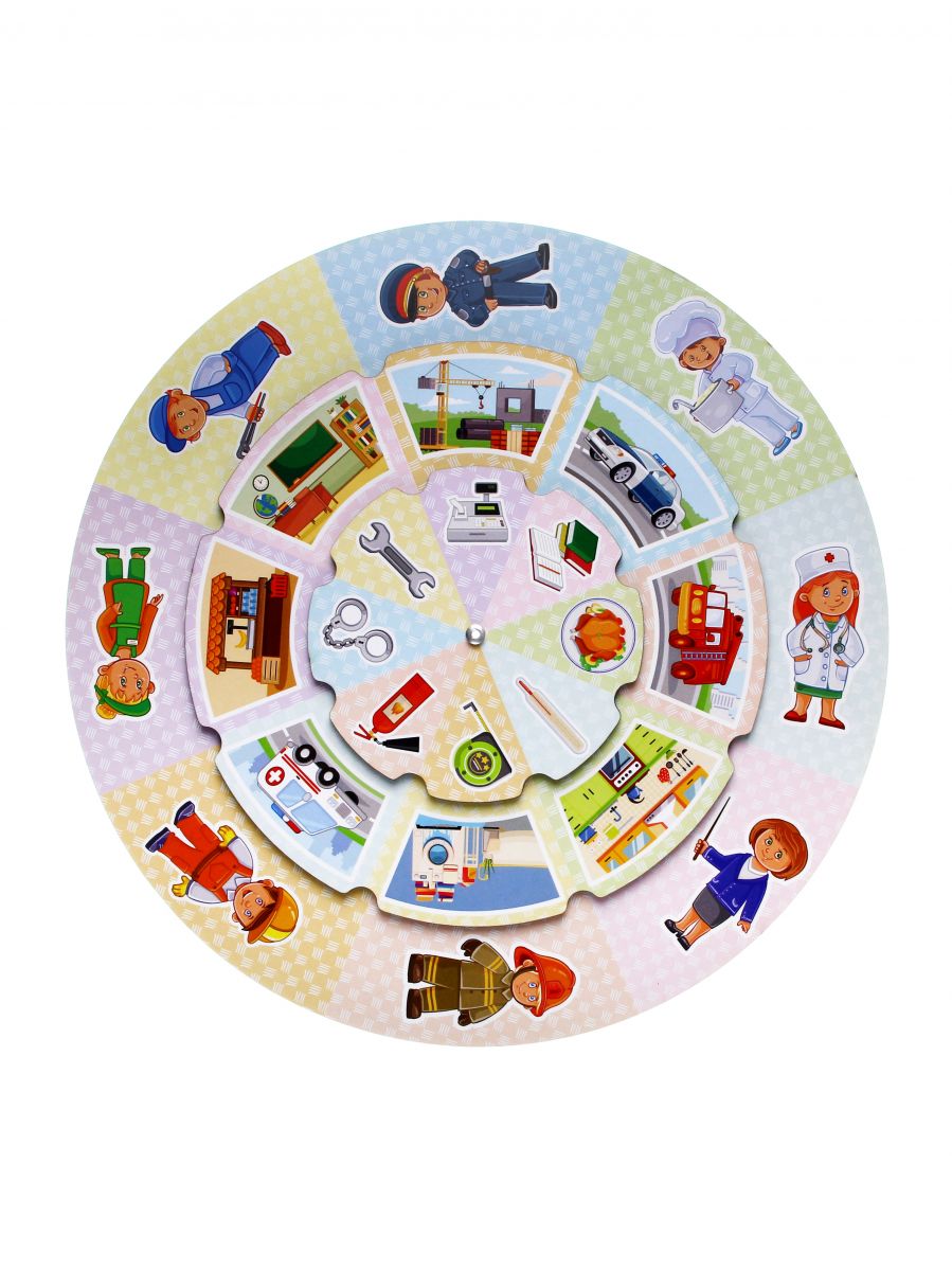 Развивающая игра WoodLand Кругозор. Профессии
Развивающая игра WoodLand Кругозор. Профессии