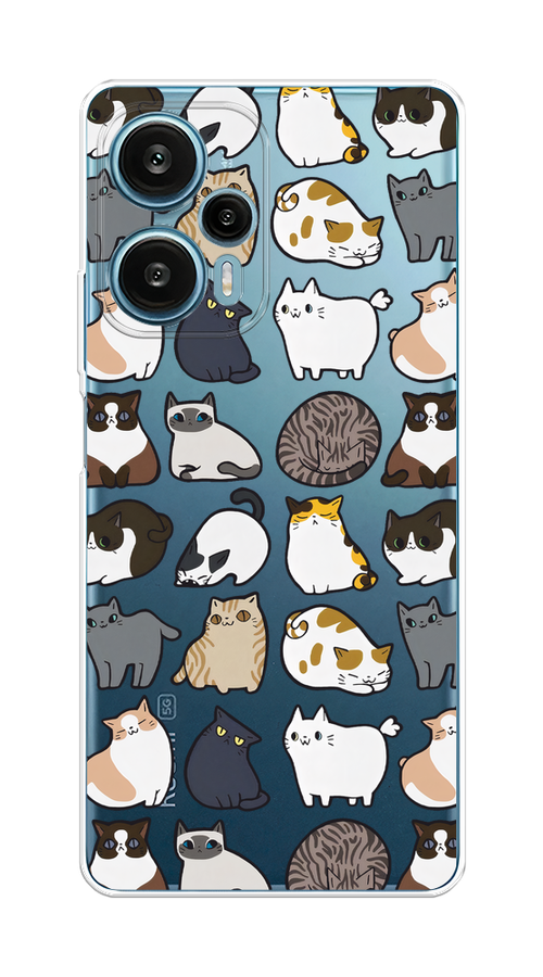 Чехол на Xiaomi Redmi Note 12 Turbo, Poco F5 "Милые котики", Прозрачный;белый;серый, 318750-1
Чехол на Xiaomi Redmi Note 12 Turbo, Poco F5 "Милые котики", Прозрачный;белый;серый, 318750-1