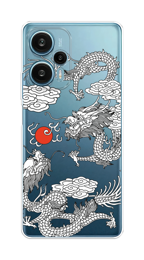Чехол на Xiaomi Redmi Note 12 Turbo, Poco F5 "Драконы с ножом", Прозрачный;черный;белый, 318750-1
Чехол на Xiaomi Redmi Note 12 Turbo, Poco F5 "Драконы с ножом", Прозрачный;черный;белый, 318750-1