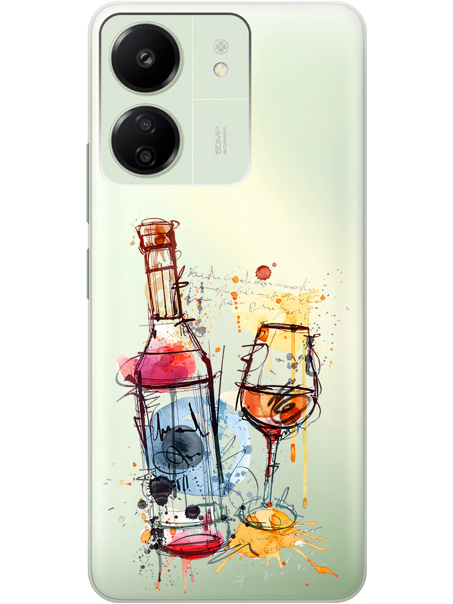 Силиконовый чехол на Xiaomi Redmi 13C "Aquarelle Wine", Прозрачный;красный;розовый, 20001464
Силиконовый чехол на Xiaomi Redmi 13C "Aquarelle Wine", Прозрачный;красный;розовый, 20001464