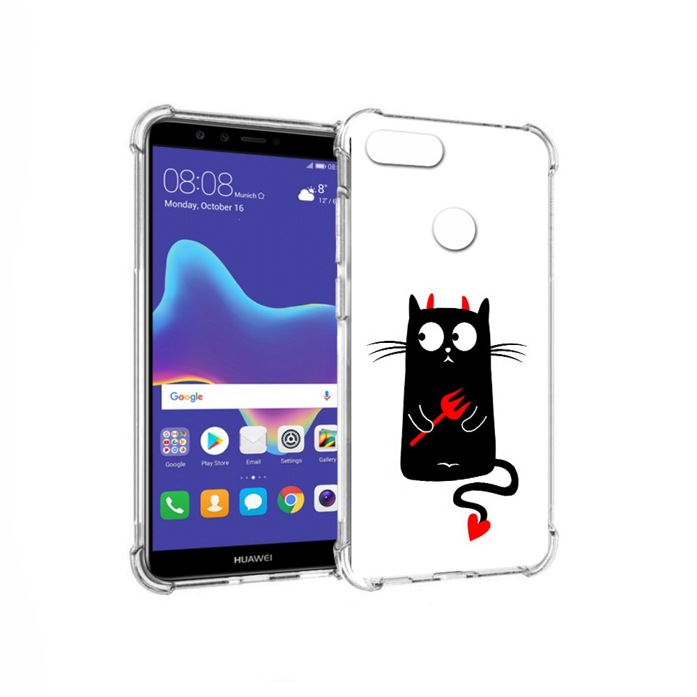 Чехол MyPads Tocco для Huawei Enjoy 8 Plus Кот демон (PT108787.33.97), Прозрачный, Tocco
Чехол MyPads Tocco для Huawei Enjoy 8 Plus Кот демон (PT108787.33.97), Прозрачный, Tocco