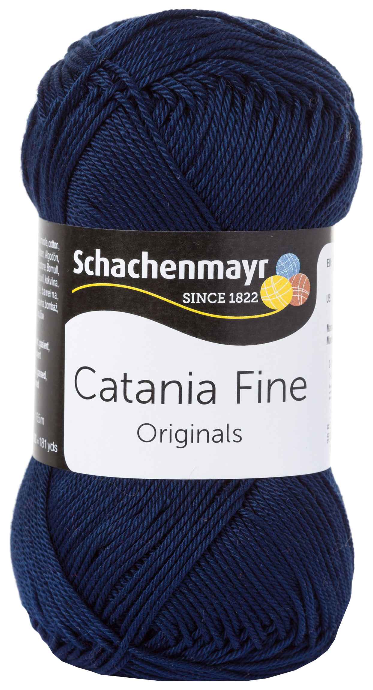 Пряжа Schachenmayr 9807300 Catania Fine Originals (01013, marine), Синий, Catania Fine
Пряжа Schachenmayr 9807300 Catania Fine Originals (01013, marine), Синий, Catania Fine