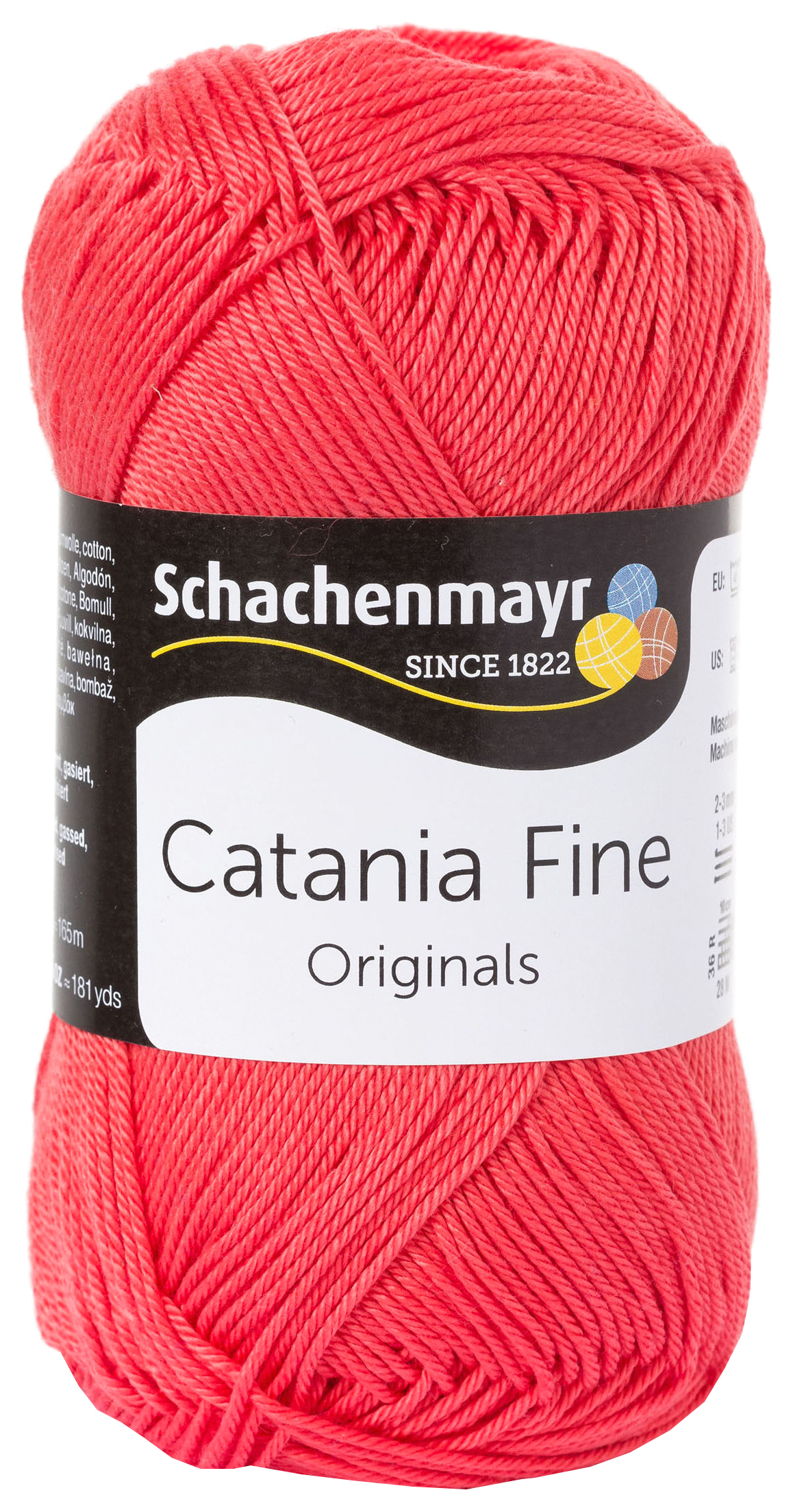 Пряжа Schachenmayr 9807300 Catania Fine Originals (01003, koralle), Коралловый, Catania Fine
Пряжа Schachenmayr 9807300 Catania Fine Originals (01003, koralle), Коралловый, Catania Fine