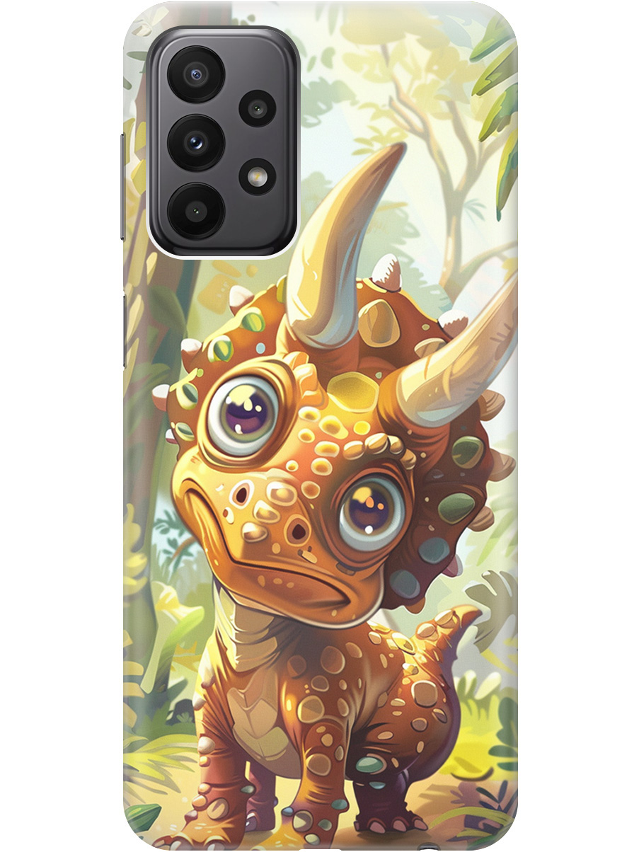 Силиконовый чехол на Samsung Galaxy A23 4G с рисунком "Малыш-динозавр", Желтый;зеленый, 20000718
Силиконовый чехол на Samsung Galaxy A23 4G с рисунком "Малыш-динозавр", Желтый;зеленый, 20000718