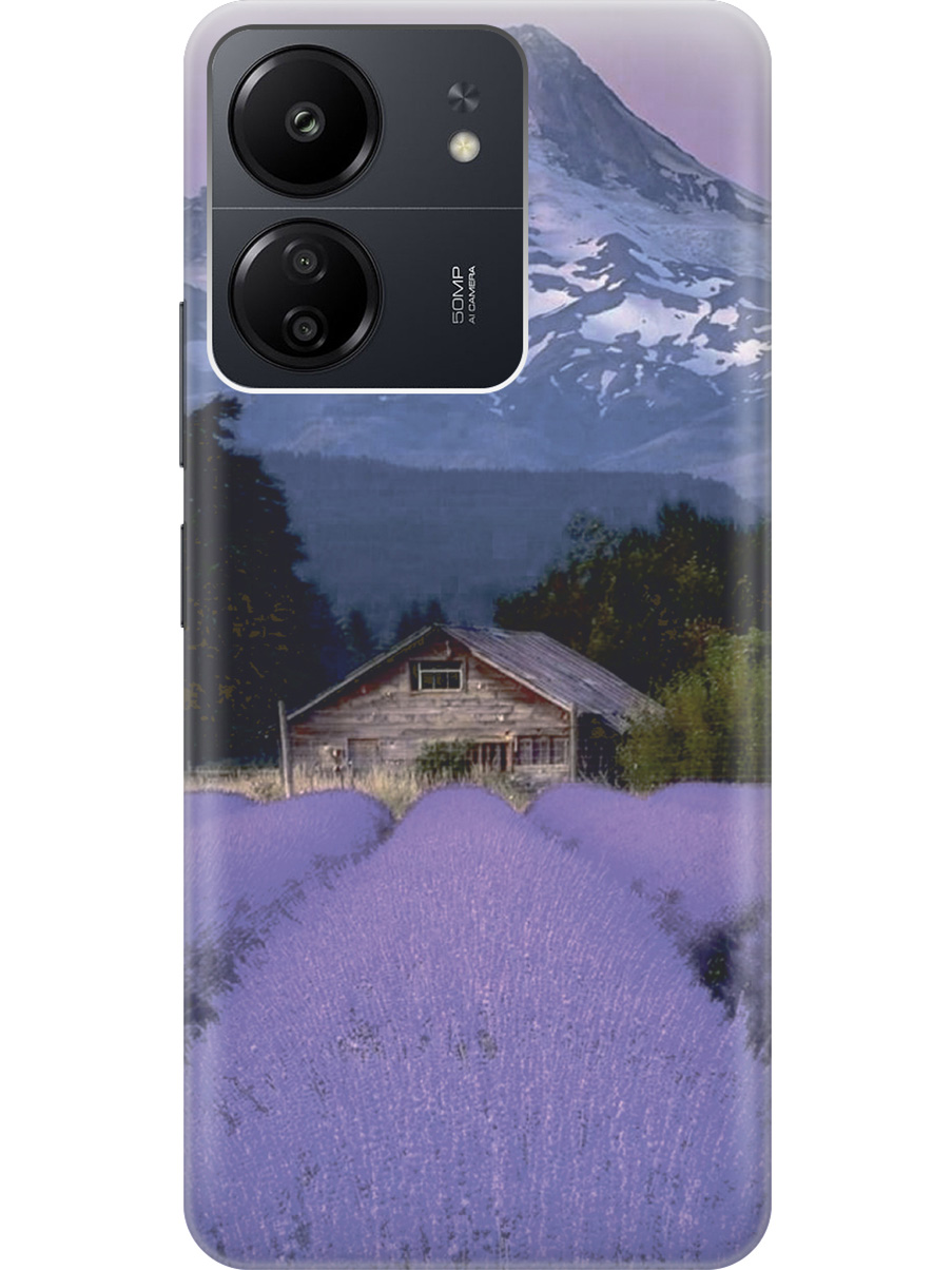 Силиконовый чехол на Xiaomi Redmi 13C "Лавандовое поле в горах", Зеленый;фиолетовый, 20001464
Силиконовый чехол на Xiaomi Redmi 13C "Лавандовое поле в горах", Зеленый;фиолетовый, 20001464