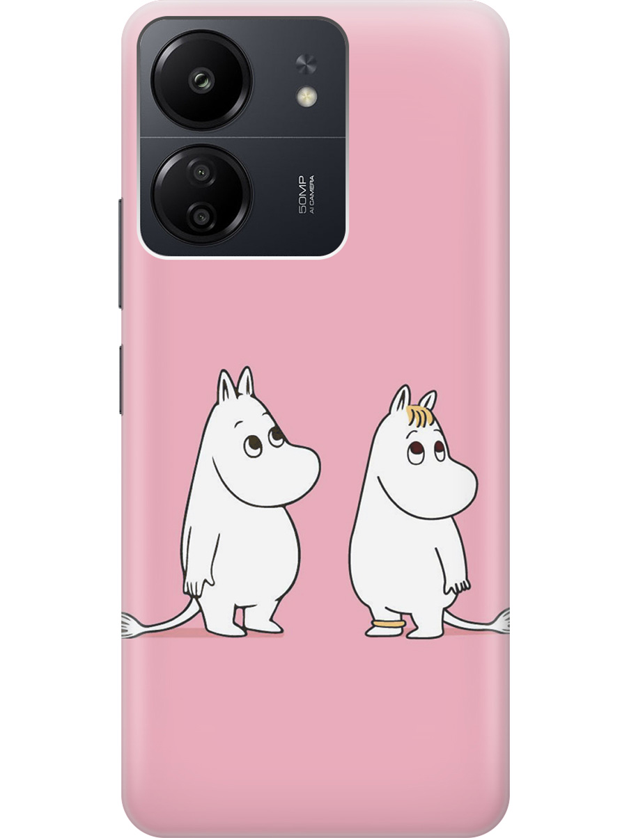 Силиконовый чехол на Xiaomi Redmi 13C "Муми-тролли на розовом", Белый;розовый, 20001464
Силиконовый чехол на Xiaomi Redmi 13C "Муми-тролли на розовом", Белый;розовый, 20001464
