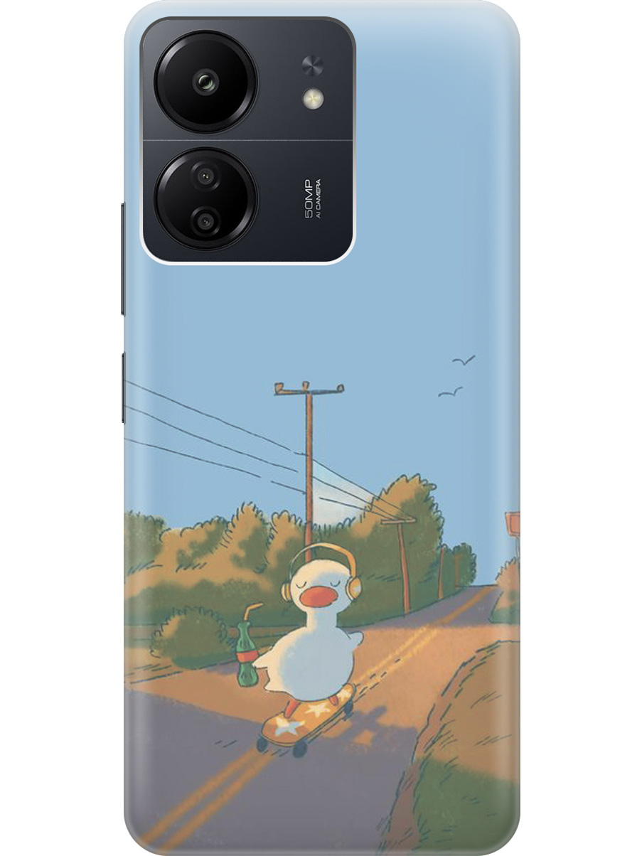 Силиконовый чехол на Xiaomi Redmi 13C "Гусь на лонгборде", Белый;желтый;серый, 20001464
Силиконовый чехол на Xiaomi Redmi 13C "Гусь на лонгборде", Белый;желтый;серый, 20001464