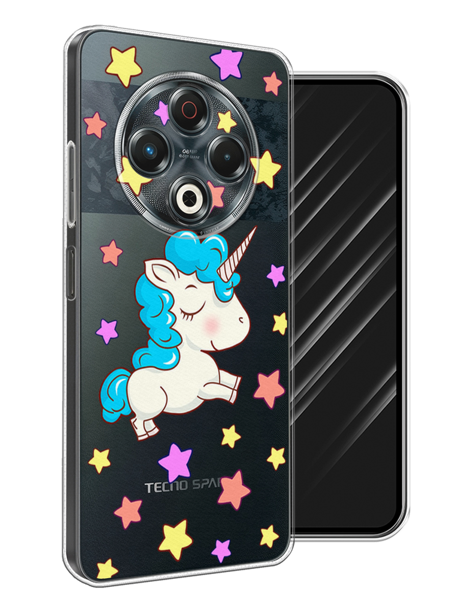 Чехол Awog на Tecno Spark 30 "Звездный единорог", Голубой;фиолетовый;желтый, 309150-1
Чехол Awog на Tecno Spark 30 "Звездный единорог", Голубой;фиолетовый;желтый, 309150-1