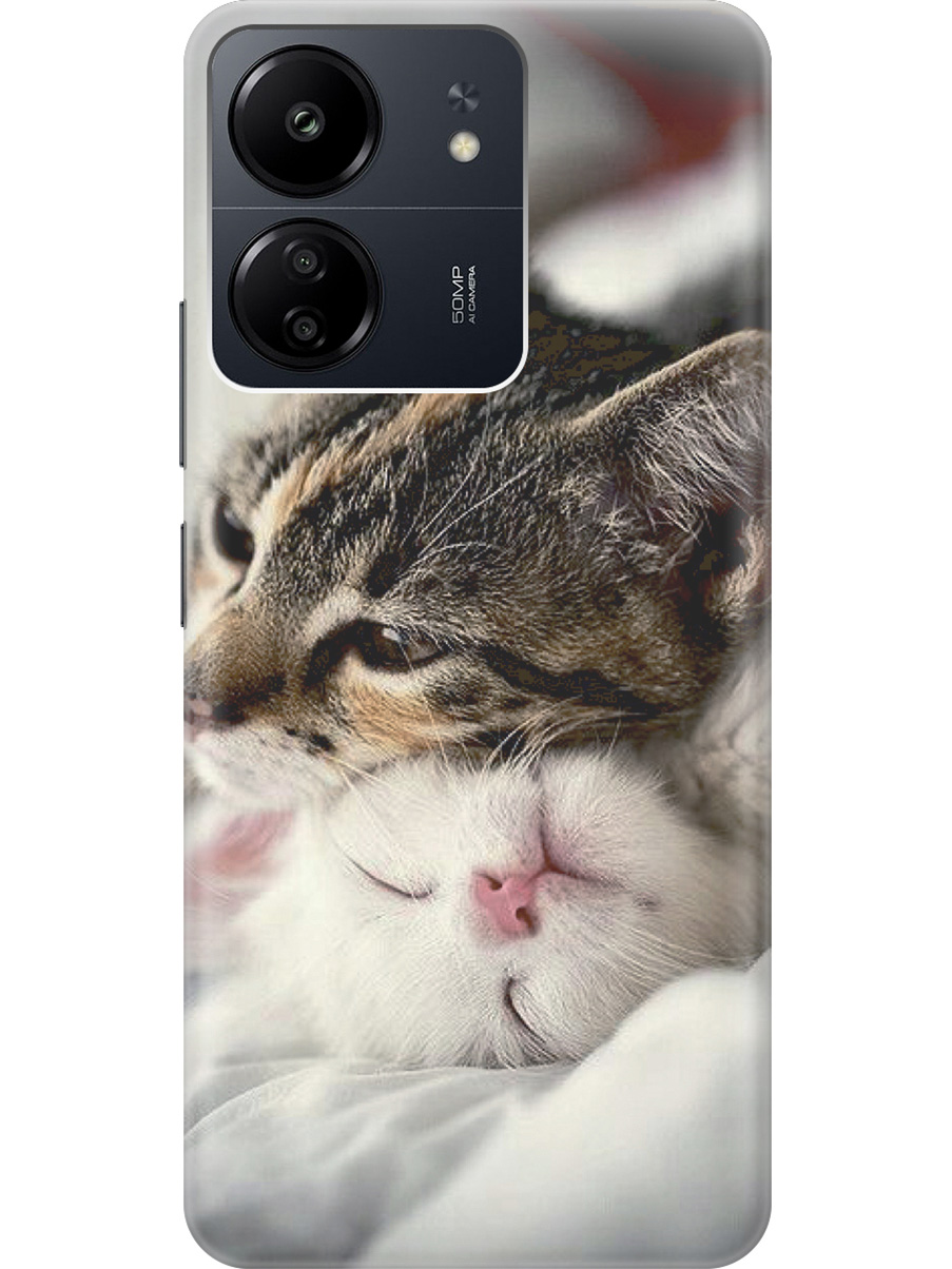 Силиконовый чехол на Xiaomi Redmi 13C "Милые котики", Бежевый;белый;коричневый, 20001464
Силиконовый чехол на Xiaomi Redmi 13C "Милые котики", Бежевый;белый;коричневый, 20001464
