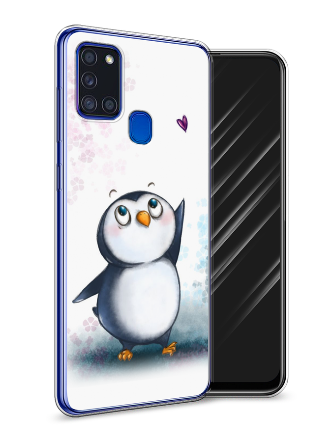 Чехол Awog на Samsung Galaxy A21s / Самсунг A21s "Пингвин и сердечко", Разноцветный, 2100250-1
Чехол Awog на Samsung Galaxy A21s / Самсунг A21s "Пингвин и сердечко", Разноцветный, 2100250-1