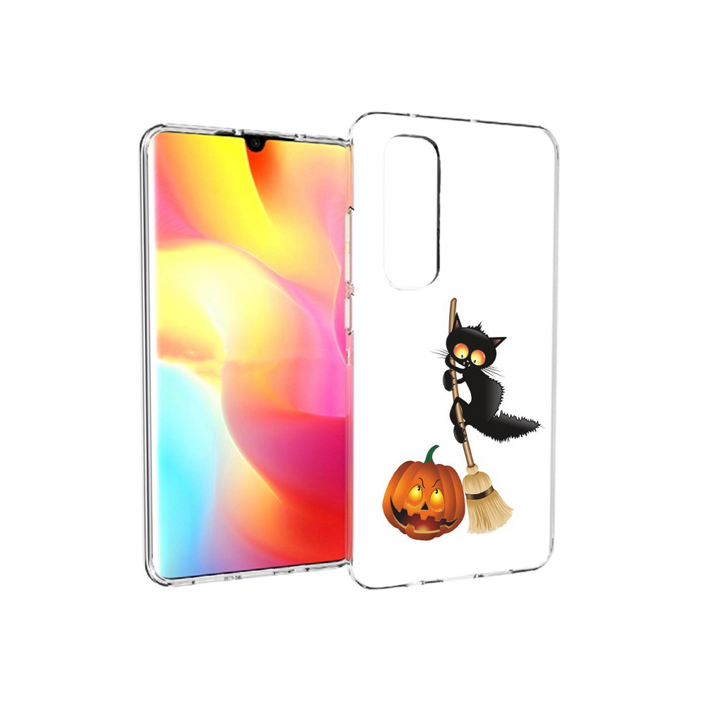 Чехол MyPads Tocco для Xiaomi Mi Note 10 Lite хэлуинский котик (PT149714.254.667), Прозрачный, Tocco
Чехол MyPads Tocco для Xiaomi Mi Note 10 Lite хэлуинский котик (PT149714.254.667), Прозрачный, Tocco