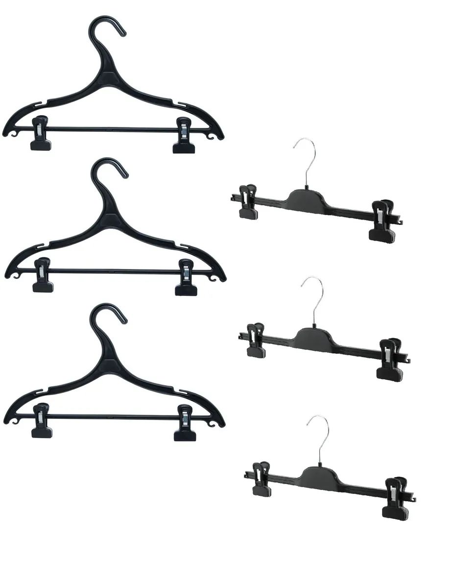 Набор вешалок Valexa ВВ-6 костюмная, черная, 3шт + PV-36 брючная, черная, 3шт, Черный
Набор вешалок Valexa ВВ-6 костюмная, черная, 3шт + PV-36 брючная, черная, 3шт, Черный