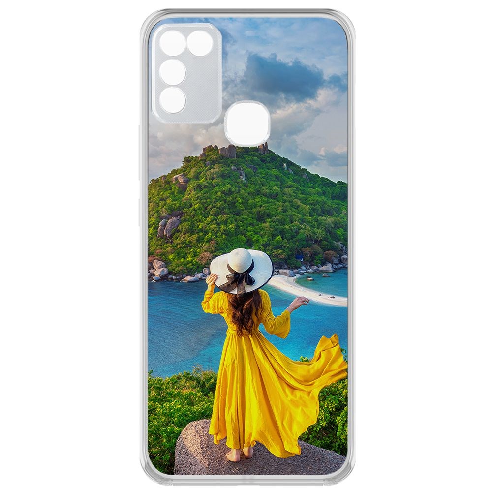 Чехол-накладка Krutoff Clear Case Платье летнее женское для Infinix Hot 11 Play, Прозрачный
Чехол-накладка Krutoff Clear Case Платье летнее женское для Infinix Hot 11 Play, Прозрачный